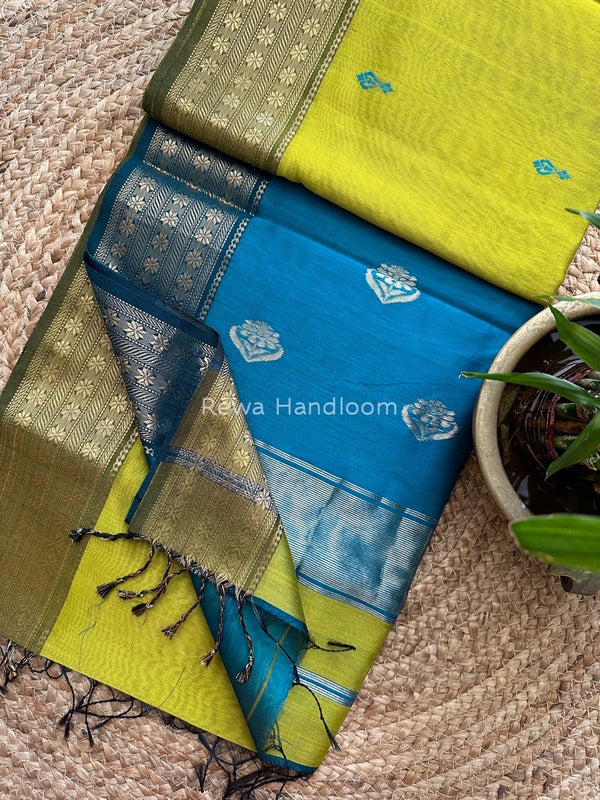 Maheshwari Butta Pallu Saree