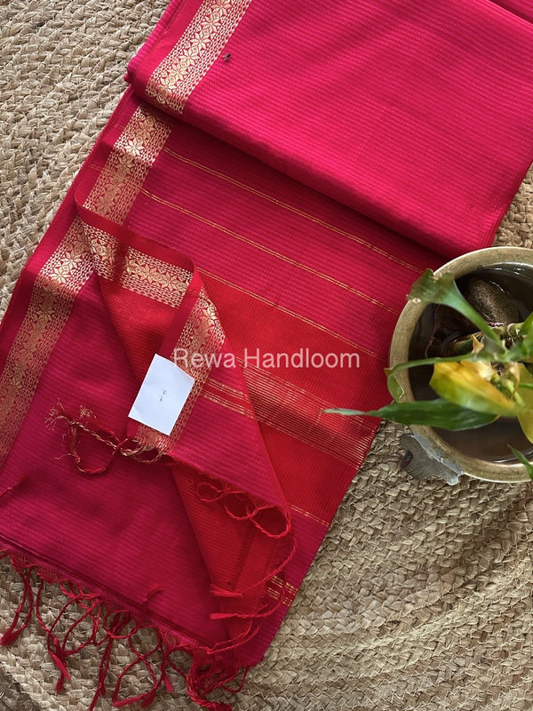 Maheshwari Garbha Reshami Silk Saree