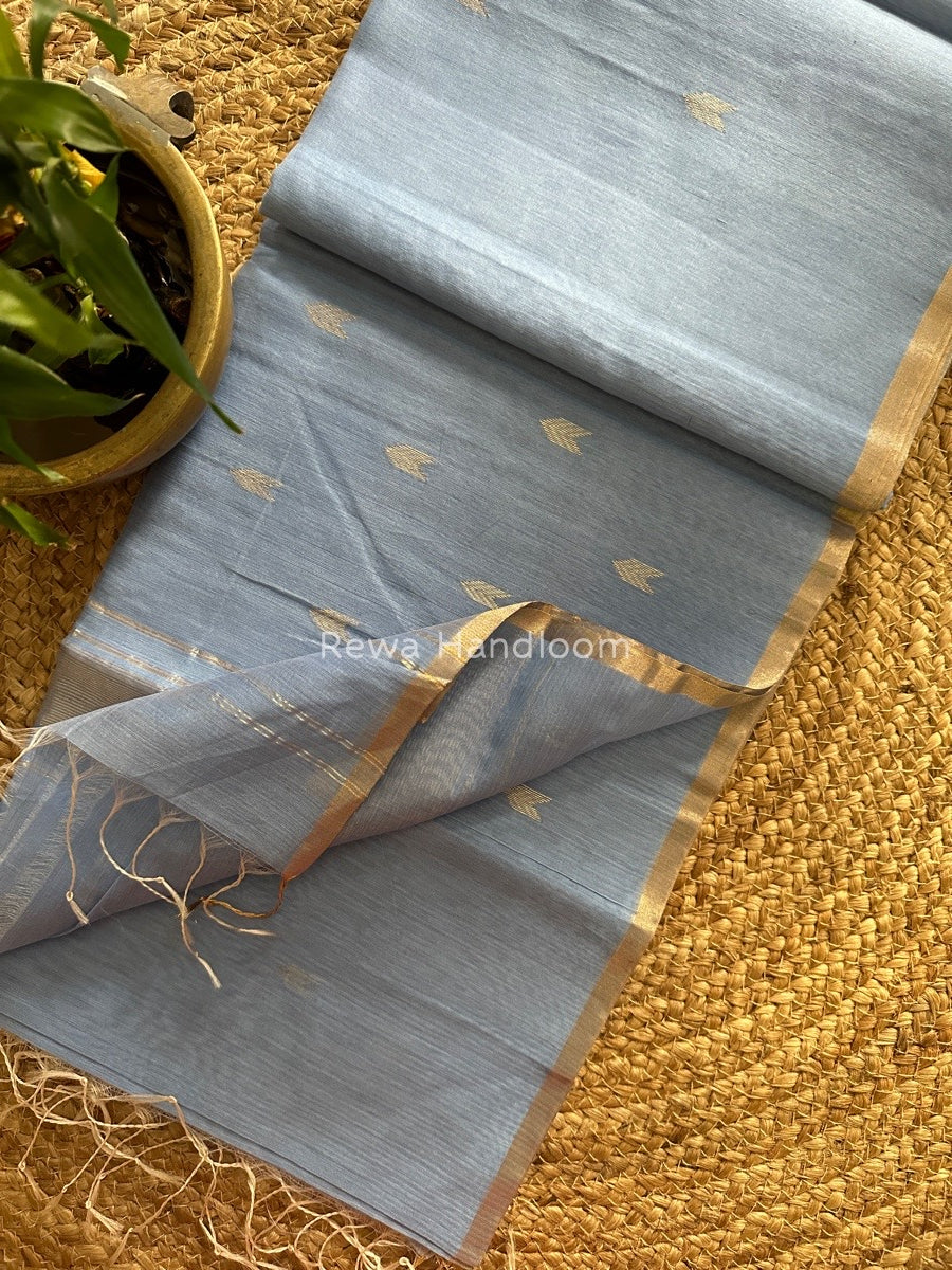 Zari Butti Maheshwari Saree