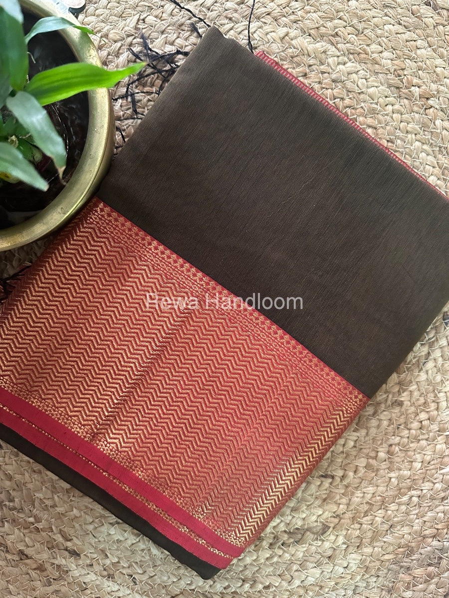 Maheshwari Zari Skirt Saree