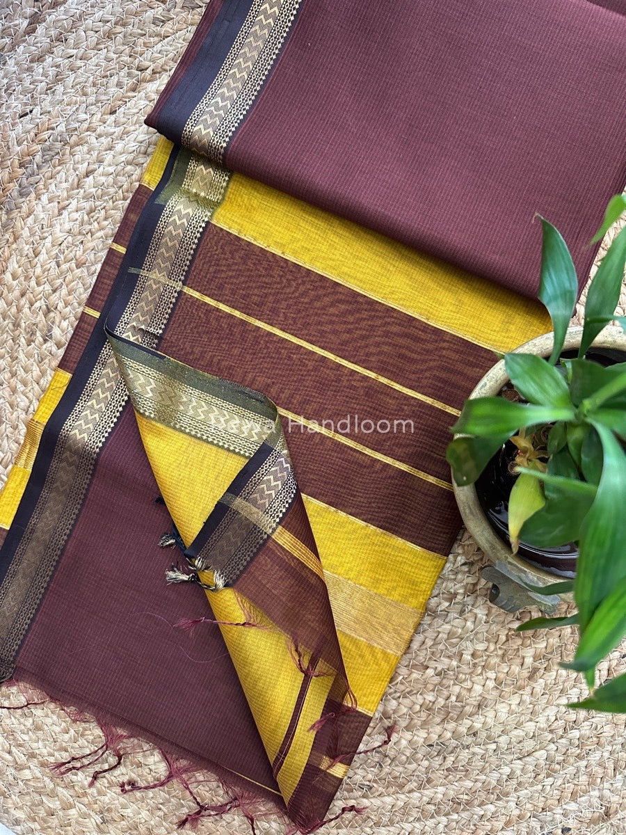 Maheshwari Rasta Lehar Saree