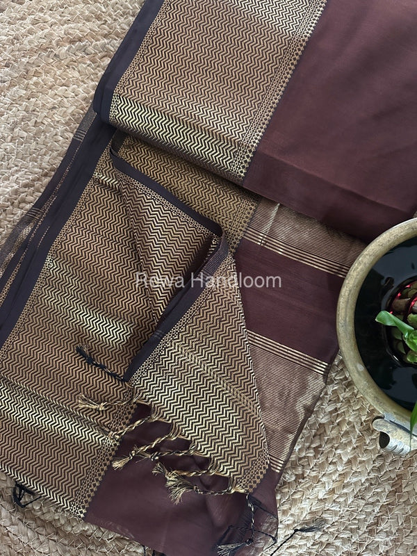 Maheshwari Zari Skirt Saree