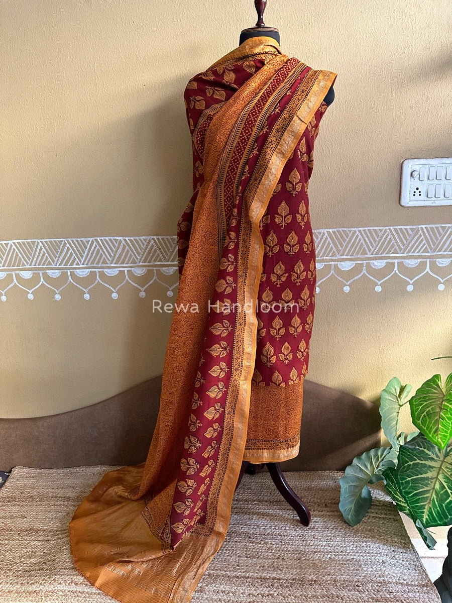 Maheshwari Bagh Print Suit