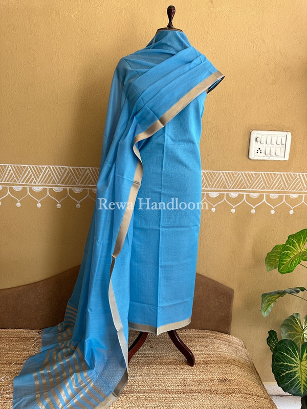 Maheshwari Resham Thread Dress Material