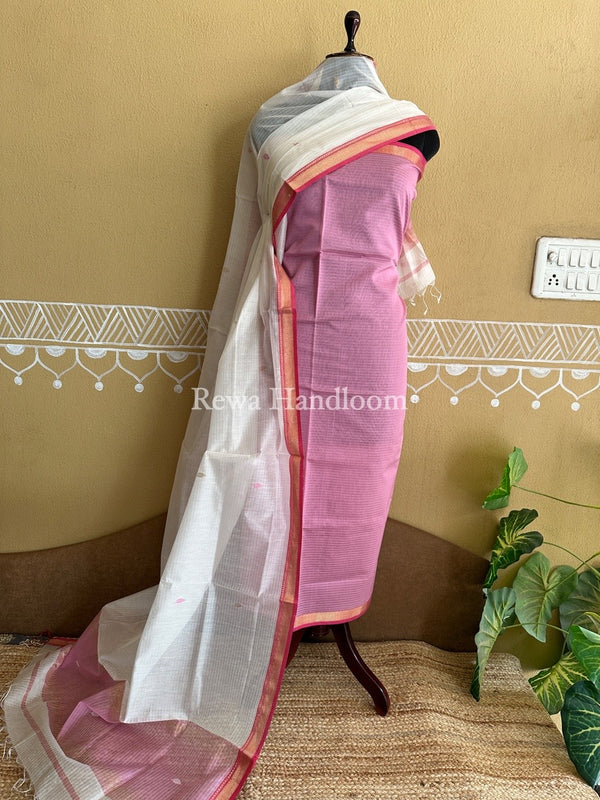 Maheshwari Motifs Top-Dupatta Set