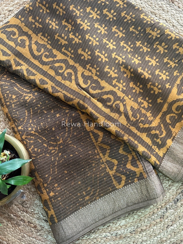 Dabu Kashish Print Saree