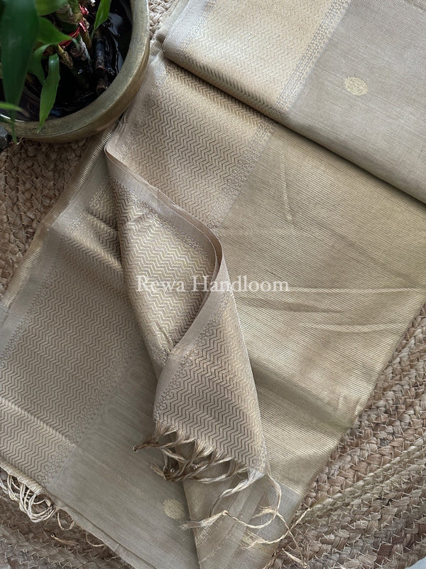Maheshwari Tissue Butti Saree