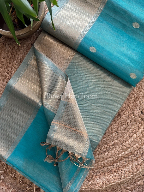Maheshwari Tissue Butti Saree