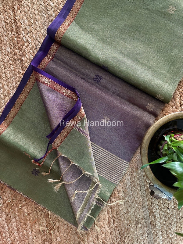 Maheshwari Tissue Silk Saree