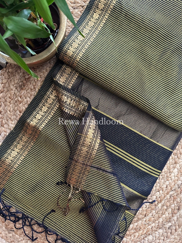 Maheshwari Garbha Reshami Silk Saree
