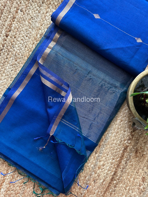 Zari Butti Maheshwari Saree