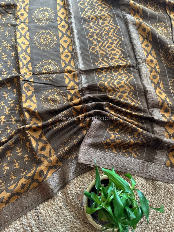 Dabu Kashish Print Saree
