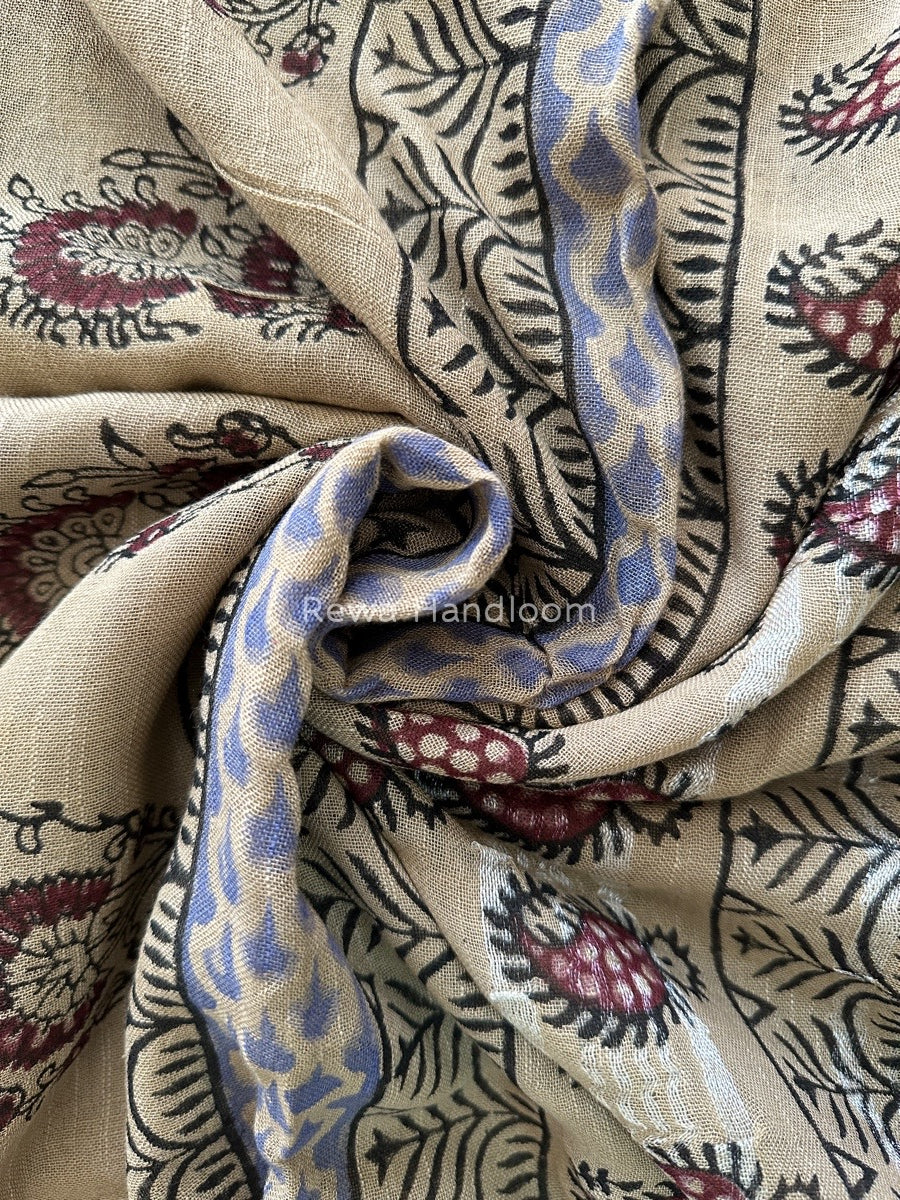 Tussar Cotton Linen Saree LS018