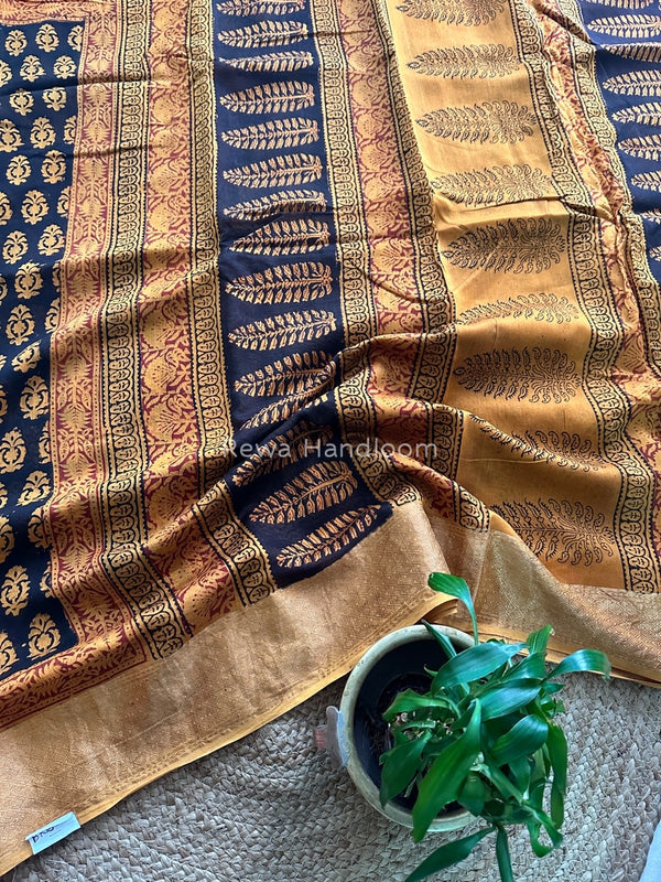 Maheshwari Bagh Print Saree