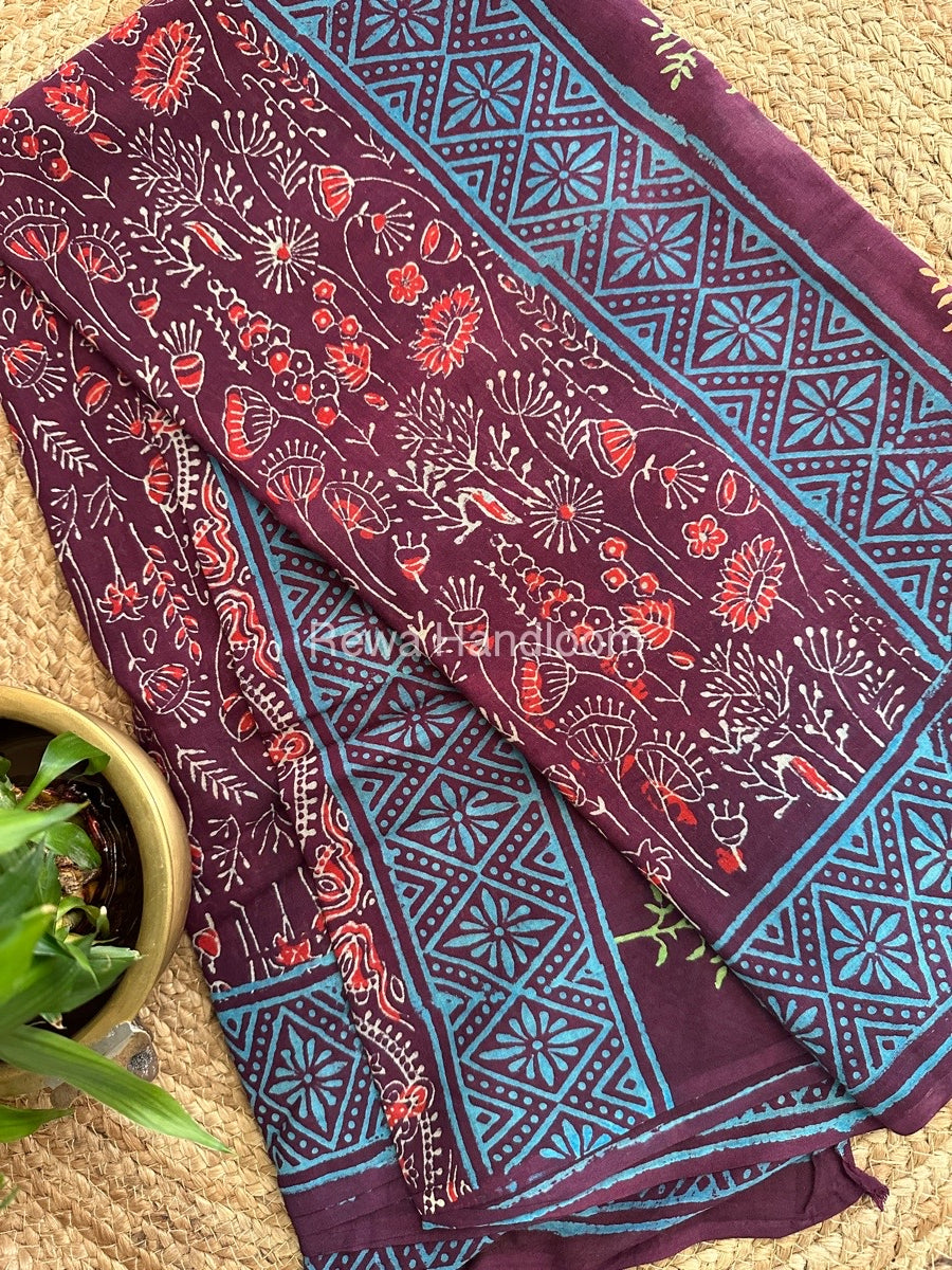 Cotton Printed Saree