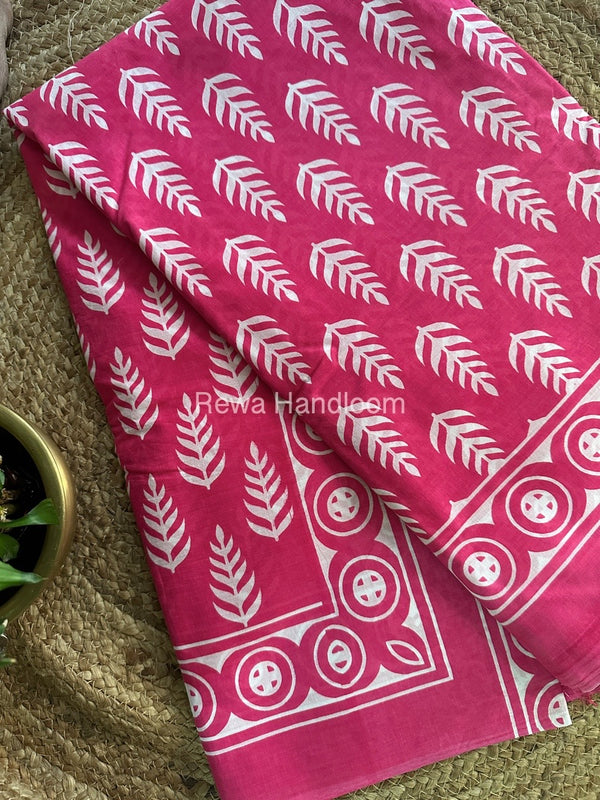 Cotton Printed Saree