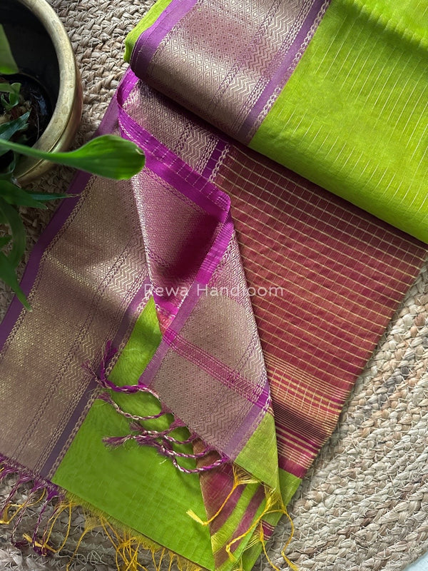 Maheshwari Zari Linning Saree