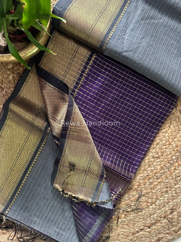 Maheshwari Zari Linning Saree