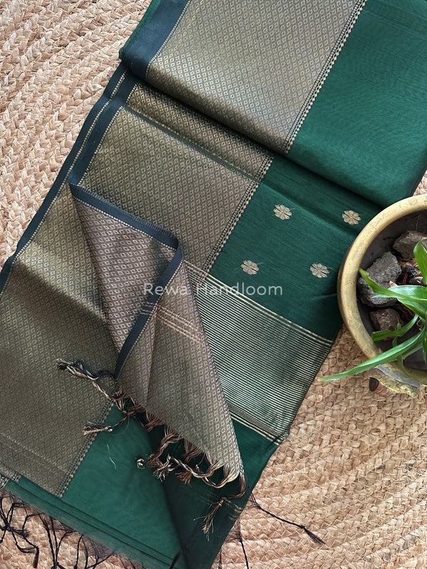 Maheshwari Zari Skirt Butti Saree