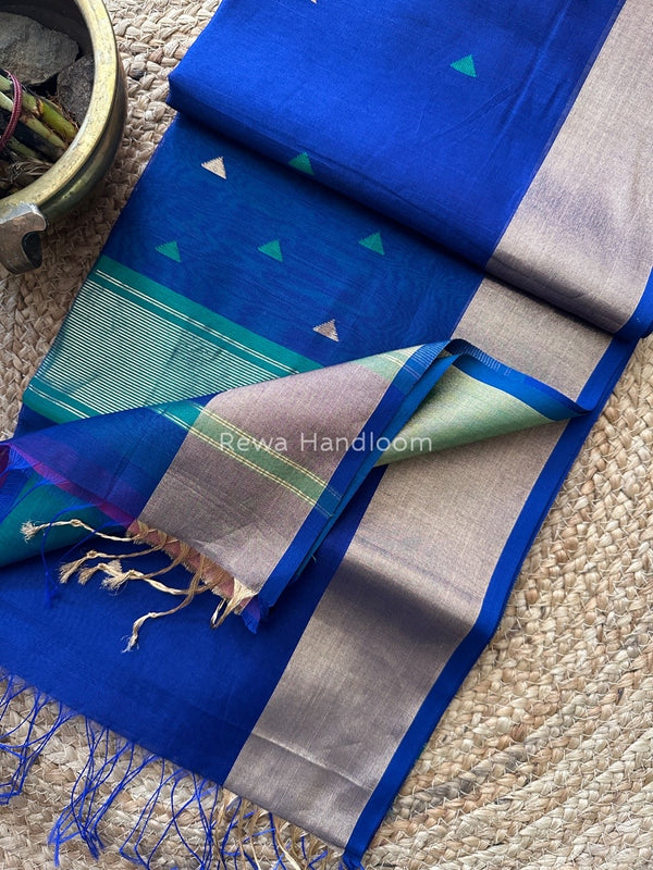 Zari Butti Maheshwari Saree