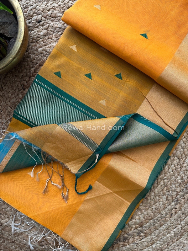 Zari Butti Maheshwari Saree