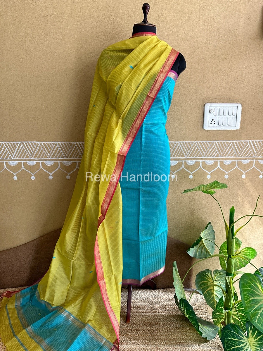 Maheshwari Motifs Top-Dupatta Set