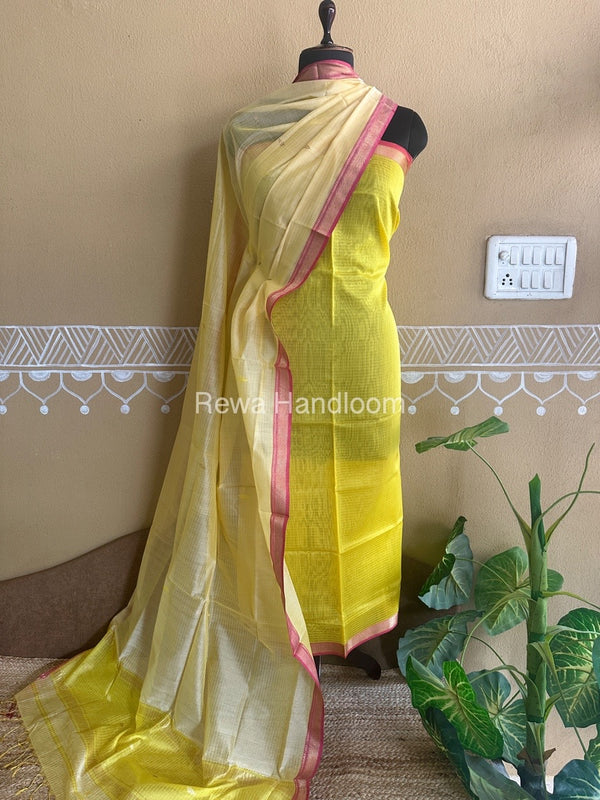 Maheshwari Motifs Top-Dupatta Set