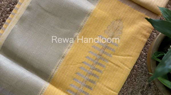 Maheshwari Silver Zari Sarees – Subtle Elegance in Every Weave | Rewa Handloom