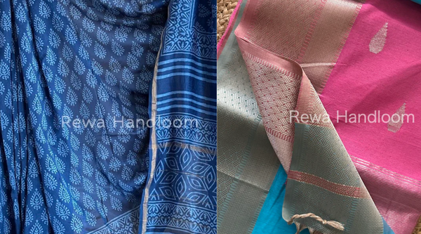 Difference between Chanderi and Maheshwari Sarees