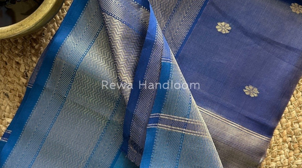 Maheshwari Tissue Silk Saree – A Blend of Tradition & Royal Craftsmanship | Rewa Handloom