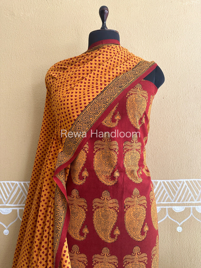 Bagh Print Suits & Dupattas