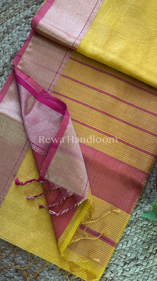 Maheshwari Tissue Silk Sarees by Rewa