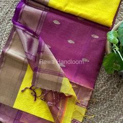 Maheshwari Flower (Rui Phool) Butti Saree
