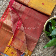 Maheshwari Tissue Butti Sarees