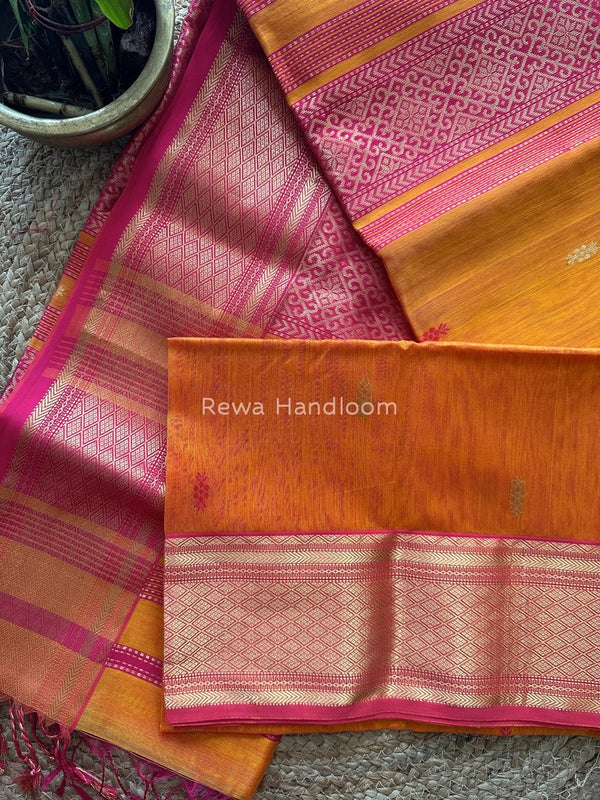 Maheshwari Rich Pallu Silk Sarees