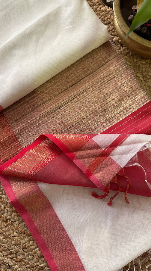 Maheshwari Rewa Border Sarees
