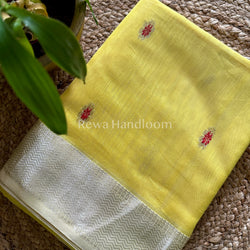 Maheshwari Silver Zari Sarees