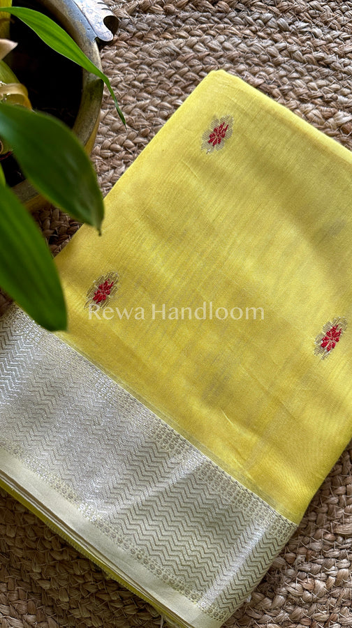 Maheshwari Silver Zari Sarees