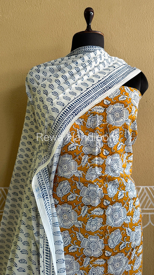 Indigo Bagh Print Cotton Suits