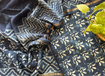 Maheshwari Dabu Indigo Print Suits