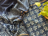 Maheshwari Dabu Indigo Print Suits