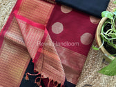 Maheshwari Butta Pallu Sarees