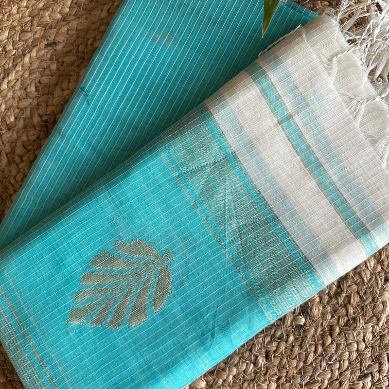 Maheshwari Katan Motifs Top Dupatta Sets