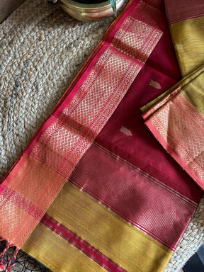  Motifs ~ Maheshwari Saree