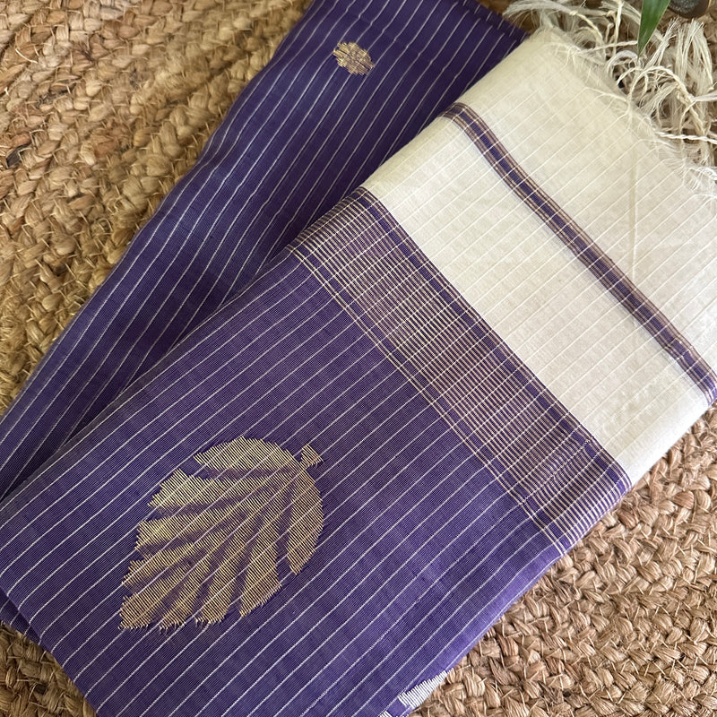 Maheshwari Katan Motifs Top Dupatta Sets