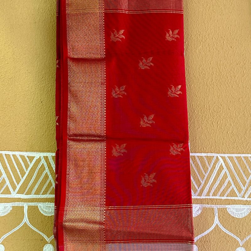 Maheshwari 75 Silk Grey Saree