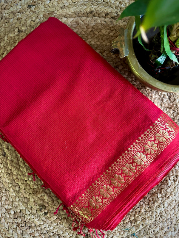Maheshwari Garbha Reshami Silk Sarees