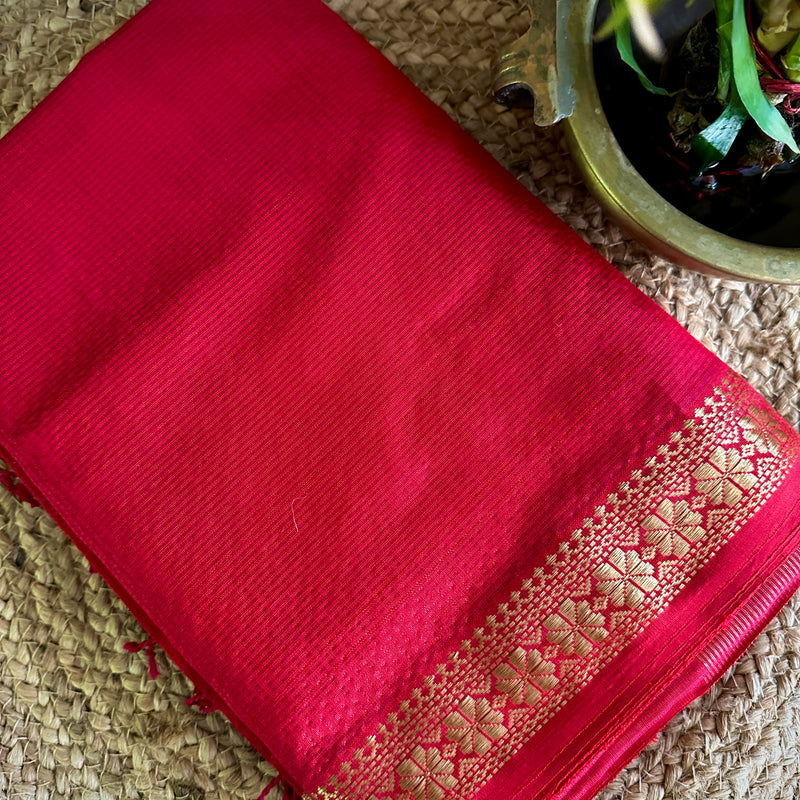Maheshwari Garbha Reshami Silk Sarees