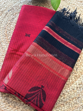 Maheshwari Katan Motifs Top Dupatta Sets