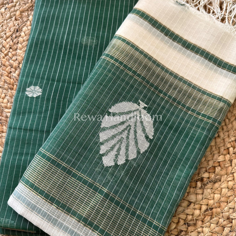 Maheshwari Katan Motifs Top Dupatta Sets